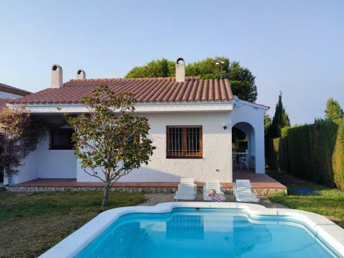 Villa Chalet A Pie Cala Forn Con Piscina