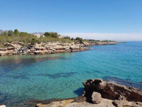Villa Chalet A Pie Cala Forn Con Piscina