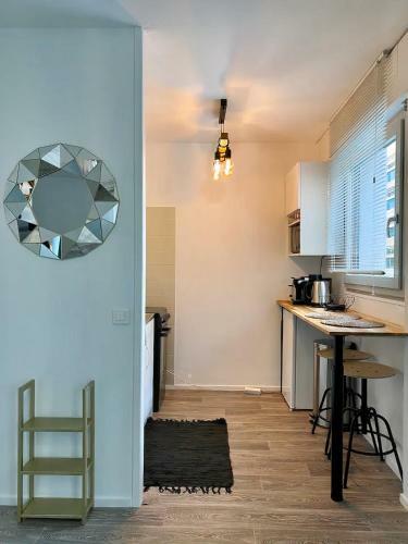 Apartamento Studio �quip� � Neuf � La Part-dieu Wifi Inclus