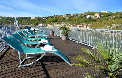 Apartamento Studio Sur Peniche, Le Cormoran, Bord de Saone A Lyon