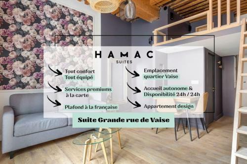 Apartamento Studio Grande Rue de Vaise -duplex -quai de Sa�ne