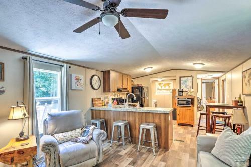 On Lake Time Hayesville Hideaway With Deck!