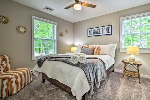 Family-friendly Retreat With Deck, Walk To Lake