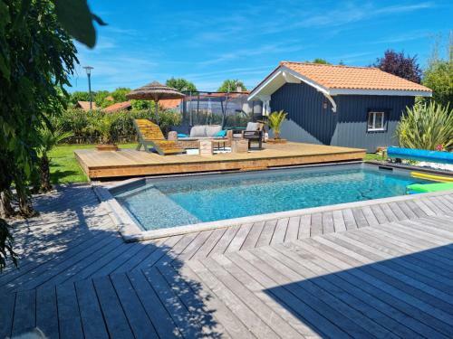 Villa Climatis�e Avec Piscine � Lege Cap Ferret