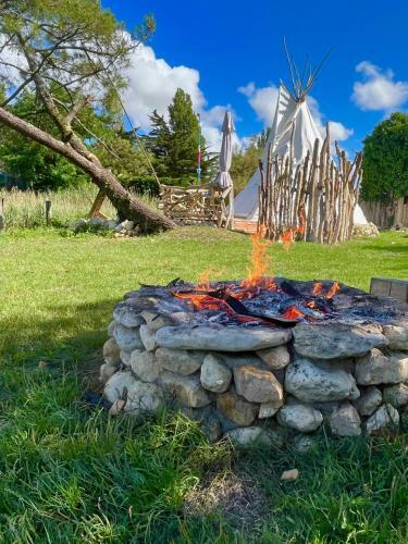 Tipi Village Apache