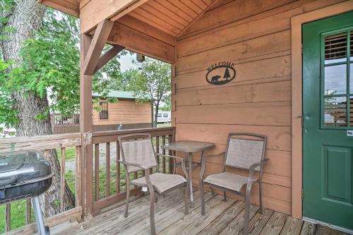 Quaint Cabin With Covered Porch On Douglas Lake