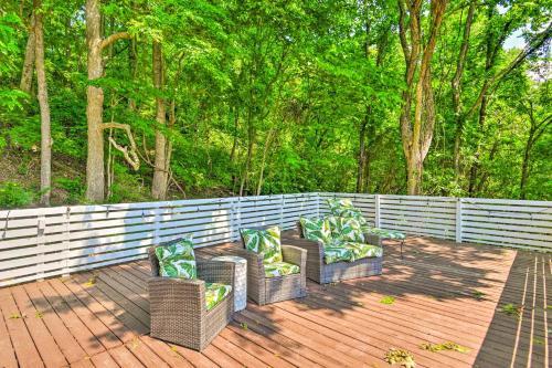 Stylish Cabin With Hot Tub On 6 Private Acres!