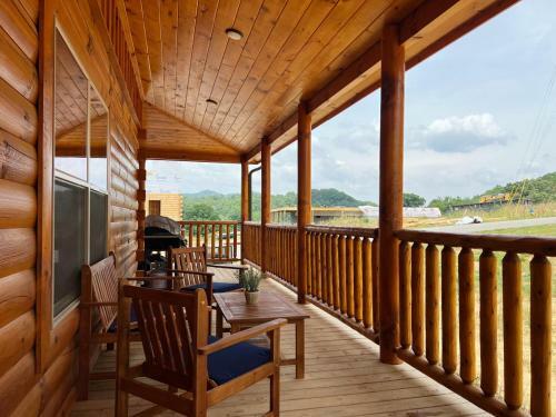 Sweet Tea Timber Indoor Pool Hot Tub