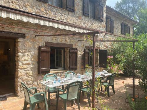 Villa Mas Proven�al En Pierre Avec Piscine Priv�e