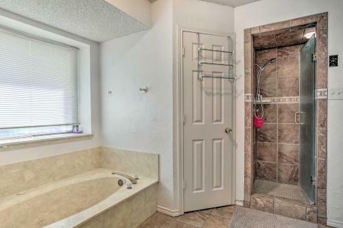 Pet-friendly Garland Home Golf Course View!
