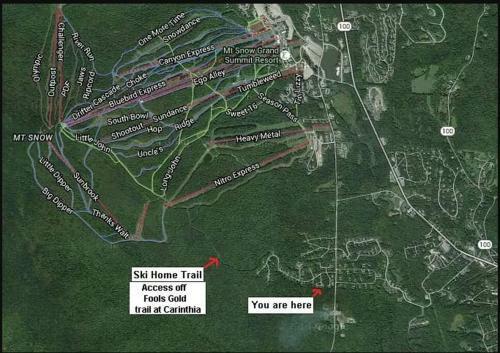 Mt Snow Ski-back Trail Free Shuttle - Green Mountain House