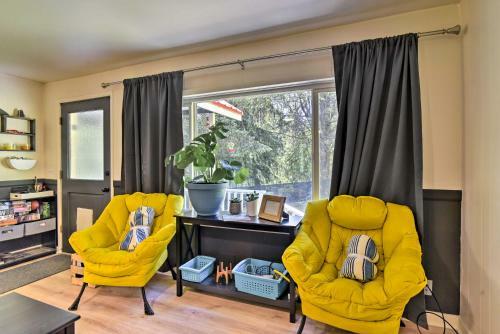 Peaceful And Chic Oasis Fire Pit, Grill, Yard