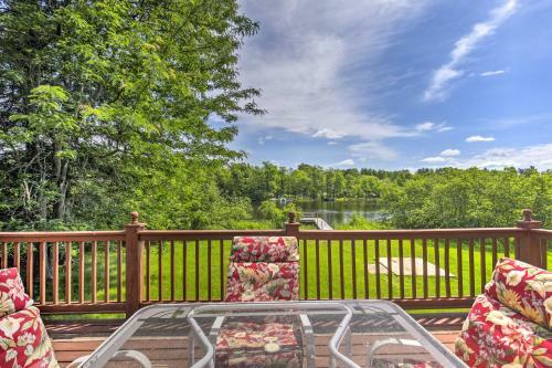 Lakefront Tomahawk Cabin With Boat Dock And Deck