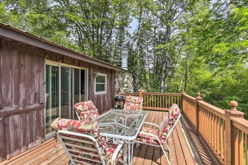 Lakefront Tomahawk Cabin With Boat Dock And Deck