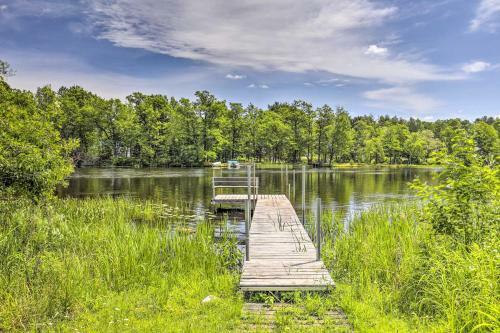 Lakefront Tomahawk Cabin With Boat Dock And Deck