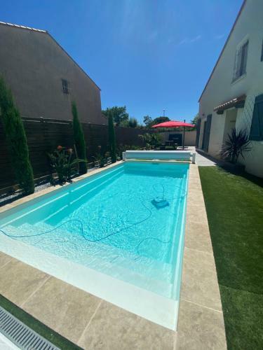 Jolie Villa Climatis�e Piscine Chauff�e Perpignan