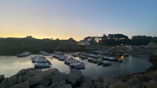 Face � L'oc�an, Bretagne Authentique � Pors-poulhan