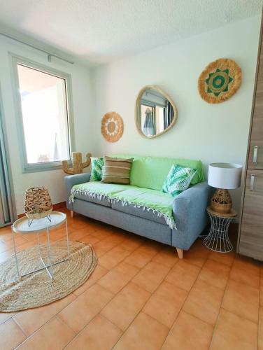 Apartamento Studio Bord de Mer, Terrasse Vue Mer, Piscine