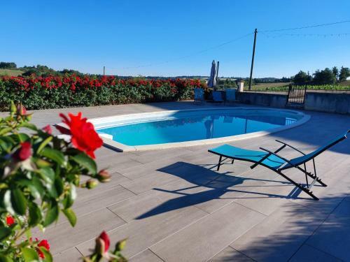Gite Lavergne, Piscine Privee Et Vue Exceptionnelle