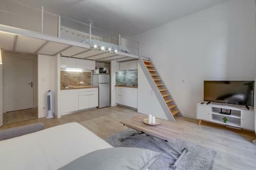 Apartamento Studio Mezzanine - Clim - Wifi - Centre Historique