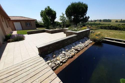 Villa Paisible Avec Baignade Bassin Naturel