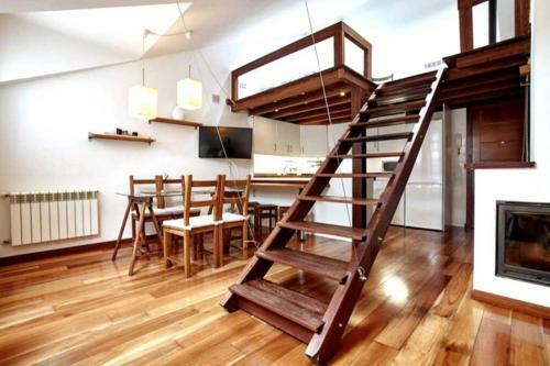 Apartamento Atico Con Chimenea