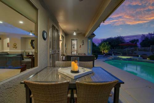 Phoenix Area Home Pool And Spa, On Golf Course