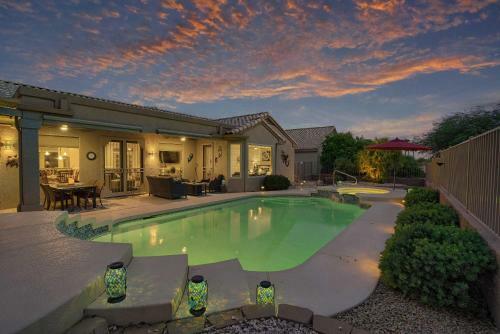 Phoenix Area Home Pool And Spa, On Golf Course