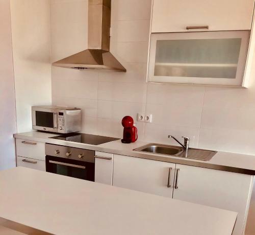 Apartamento Con Terraza, Barbacoa Y Vistas Al Mar