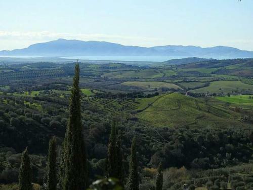 Big Apartment In Southern Tuscany With View And Pool