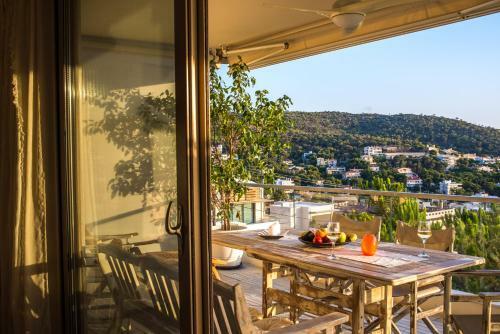 Modern Apartment With Sea View & Private Pool In Saronida