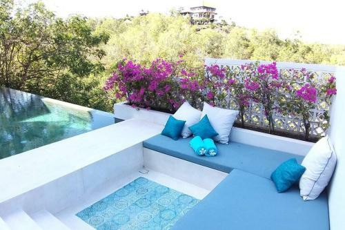 Apartamento Sunny Valley View Pool Villa At Bali Cliff.