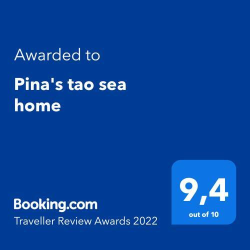 Apartamento Pina's Tao Sea Home