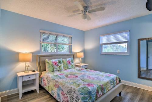 Colorful Coastal Escape - Walk To The Beach!