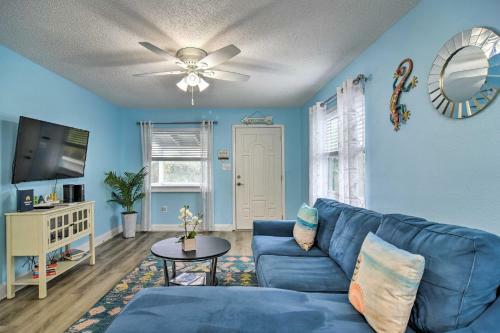Colorful Coastal Escape - Walk To The Beach!