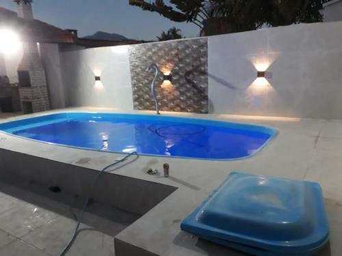 Casa Em Bertioga Praia de Borac�ia Com Piscina