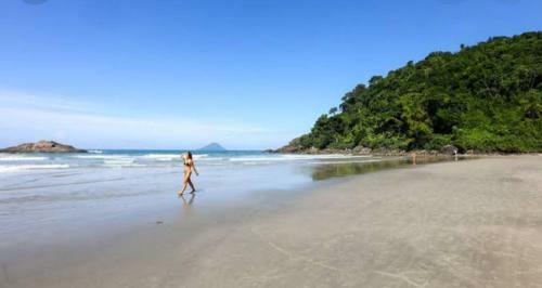 Casa Em Bertioga Praia de Borac�ia Com Piscina