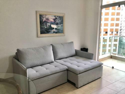 Apartamento Lindo Apto Com Varanda E Vista Para O Mar 2 Dorm