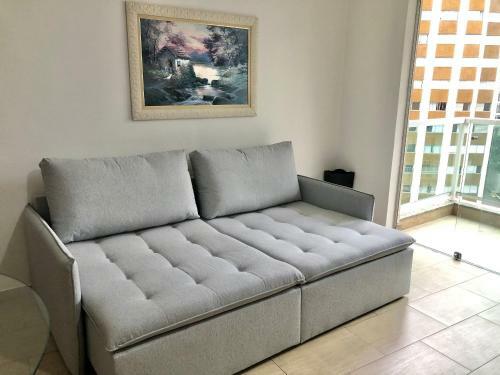 Apartamento Lindo Apto Com Varanda E Vista Para O Mar 2 Dorm