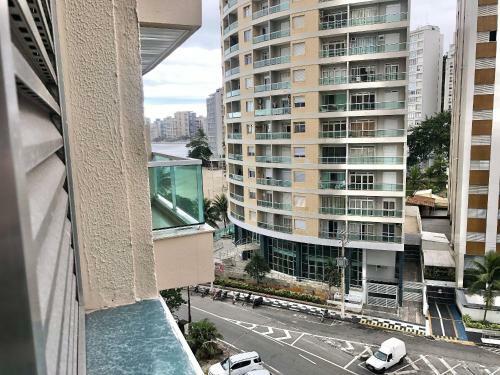 Apartamento Lindo Apto Com Varanda E Vista Para O Mar 2 Dorm