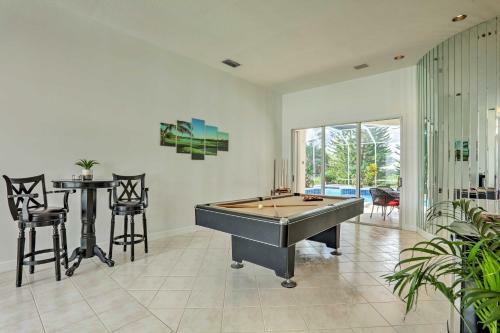 Port St Lucie Escape With Entertainment Room!