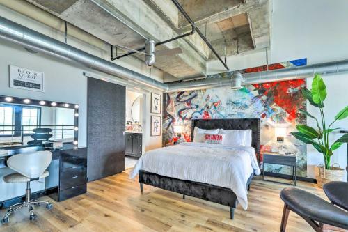 Apartamento Charming Atl Studio With Balcony About 3 Mi To Dtwn