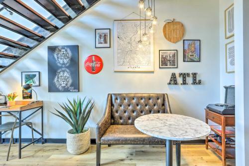 Apartamento Charming Atl Studio With Balcony About 3 Mi To Dtwn
