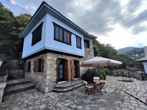 Villa Cozy Blue Stone House With A Great Sea View.