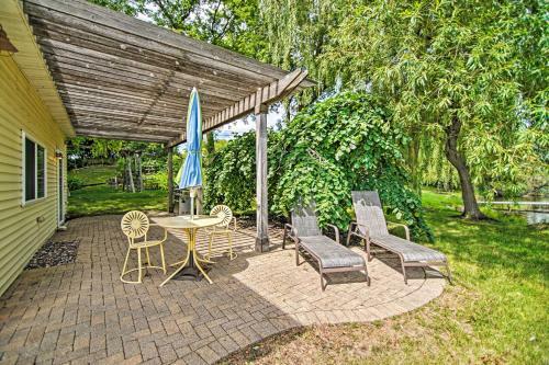Apartamento Peaceful Horicon Studio With Rock River Access!