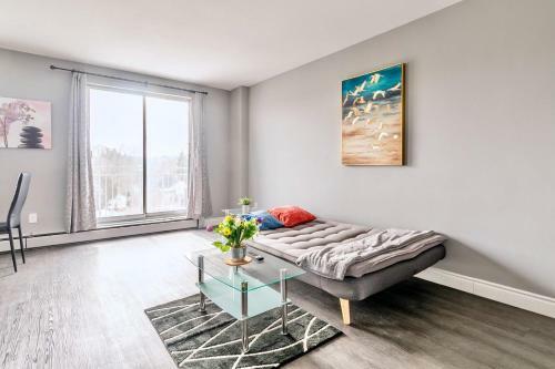 Apartamento Bright 1br Apt W King Bed -close To Dt Hamilton