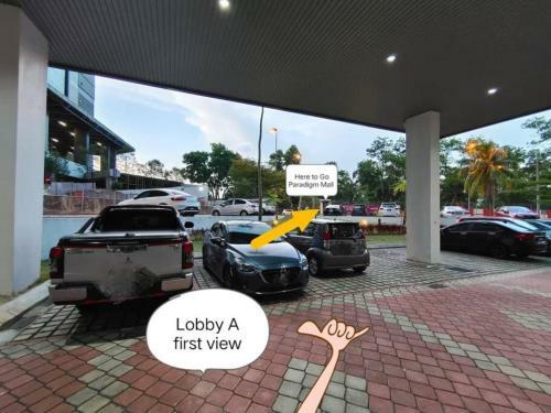 Apartamento B1606 Platino Paradigmmall Netflix Poolviewstay