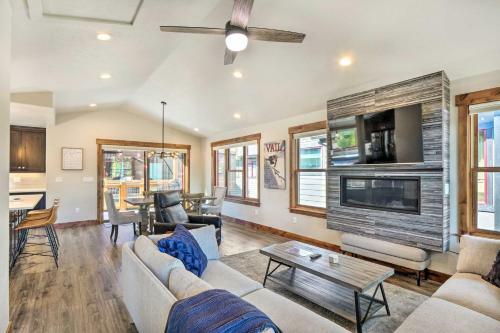 Frisco House - Rooftop Deck With Fire Pit Table