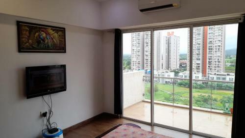 Apartamento AC 3bhk Fully Furnished Flat With Golf View