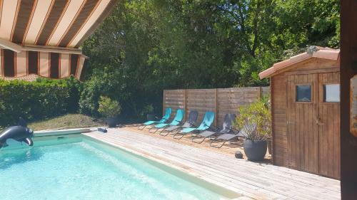 Maison Individuelle Au Calme Dans Jardin Clos